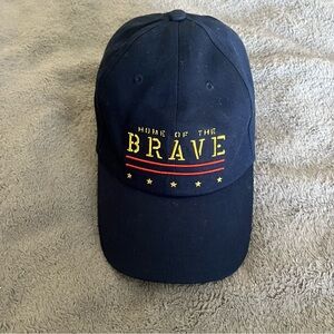 The Rock: home of the brave hat